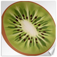 Kiwi Fruit Fresh Green Tasty Food Canvas 12  X 12  by Simbadda