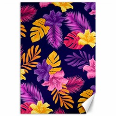 Tropical Pattern Canvas 24  X 36  by Vaneshart