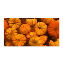 Mini Pumpkins Satin Wrap by bloomingvinedesign