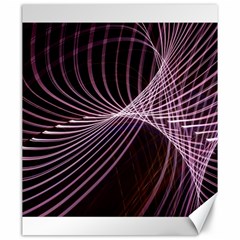 Light Sunlight Spiral Flower Line Color Electricity Circle Lightpaint Symmetry Shape  Macro   Canvas 20  X 24  by Vaneshart