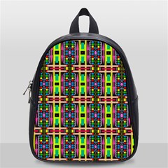 Abstract 8 School Bag (small) by ArtworkByPatrick