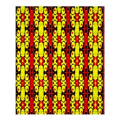 Red Black Yellow-9 Shower Curtain 60  X 72  (medium)  by ArtworkByPatrick