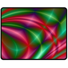 Background Fractal Shining Elegant Fleece Blanket (medium)  by Wegoenart