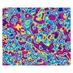 Ripple Motley Colorful Spots Abstract Double Sided Flano Blanket (Small)  50 x40  Blanket Front