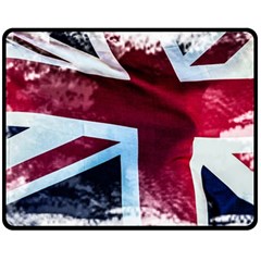 The British Flag Fleece Blanket (medium)  by Vaneshart