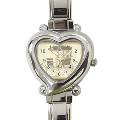 Vintage 979514 1280 Heart Italian Charm Watch by vintage2030