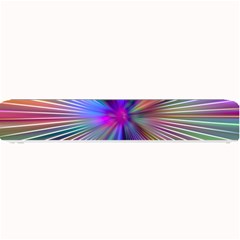 Rays Colorful Laser Ray Light Small Bar Mats by Bajindul