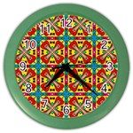 Seamless Color Wall Clock Front