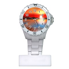 Sunset Water River Sea Sunrays Plastic Nurses Watch by Mariart