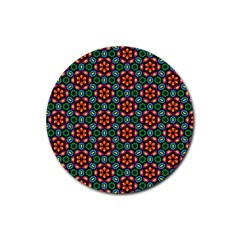 Pattern  Rubber Coaster (round)  by Sobalvarro