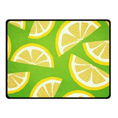 Lemon Fruit Healthy Fruits Food Fleece Blanket (small) by Wegoenart