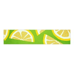 Lemon Fruit Healthy Fruits Food Velvet Scrunchie by Wegoenart