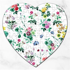 Leaves Jigsaw Puzzle (heart) by Sobalvarro