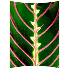 Exotic Green Leaf Back Support Cushion by Vaneshart