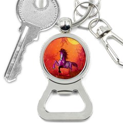 Wonderful Fantasy Horse In A Autumn Landscape Bottle Opener Key Chain by FantasyWorld7