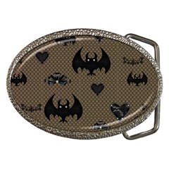 Cute Bat With Hearts Belt Buckles by FantasyWorld7