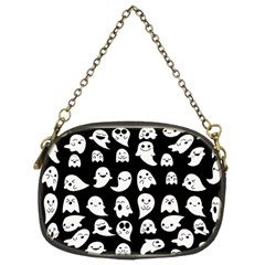 Cute Kawaii Ghost Pattern Chain Purse (two Sides) by Valentinaart