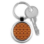 Abstract 48 Key Chain (Round) Front