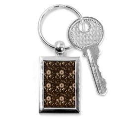 Wonderful Pattern With Dreamcatcher Key Chain (rectangle) by FantasyWorld7