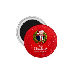 Make Christmas Great Again With Trump Face Maga 1 75  Magnets by snek