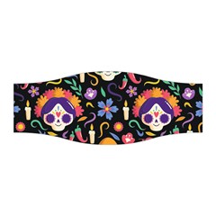 Dia De Los Muertos Stretchable Headband by Sobalvarro