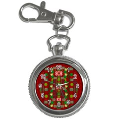 In Time For The Season Of Christmas An Jule Key Chain Watches by pepitasart