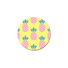 Summer Pineapple Seamless Pattern Golf Ball Marker (10 Pack) by Sobalvarro