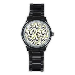 Panda Love Stainless Steel Round Watch by designsbymallika