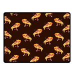 pizza is love Fleece Blanket (Small) 50 x40  Blanket Front