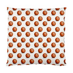 Orange Basketballs Standard Cushion Case (two Sides) by mccallacoulturesports