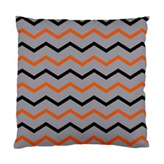 Basketball Thin Chevron Standard Cushion Case (two Sides) by mccallacoulturesports