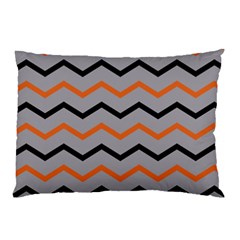 Basketball Thin Chevron Pillow Case by mccallacoulturesports