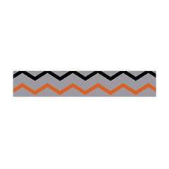 Basketball Thin Chevron Flano Scarf (mini) by mccallacoulturesports