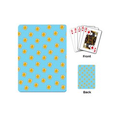 I Love Bread Playing Cards Single Design (mini) by designsbymallika