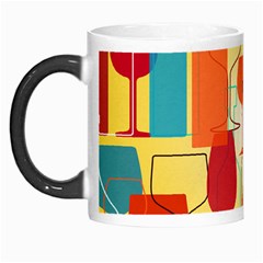 I Love Wine Morph Mugs by designsbymallika