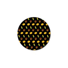 Pumpkin Golf Ball Marker (10 Pack) by designsbymallika