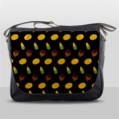 Pumpkin Messenger Bag by designsbymallika