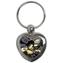 Motion And Emotion 1 2 Key Chain (heart) by bestdesignintheworld