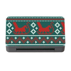 Beautiful Knitted Christmas Pattern Memory Card Reader With Cf by Vaneshart