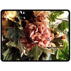 Begonia 1 1 Fleece Blanket (large)  by bestdesignintheworld