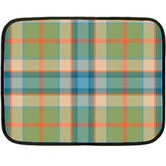 Tartan Scotland Seamless Plaid Pattern Vintage Check Color Square Geometric Texture Fleece Blanket (mini) by Wegoenart