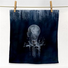 Awesome Light Bulb Face Towel by FantasyWorld7