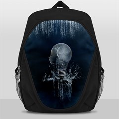 Awesome Light Bulb Backpack Bag by FantasyWorld7