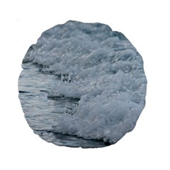 Ocean Waves Standard 15  Premium Round Cushions by TheLazyPineapple