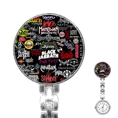 Metal Bands College Stainless Steel Nurses Watch by Sudhe