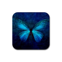 Animal Butterfly Insect Rubber Coaster (square)  by Vaneshart