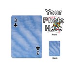 Wavy Cloudspa110232 Playing Cards 54 Designs (Mini) Front - Club3