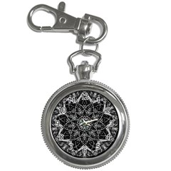 Black And White Pattern Key Chain Watches by Sobalvarro