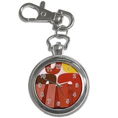 Sophie Taeuber Arp, Composition À Motifs D arceaux Ou Composition Horizontale Verticale Key Chain Watches by Sobalvarro