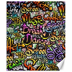 Graffiti Word Seamless Pattern Canvas 20  X 24  by Nexatart